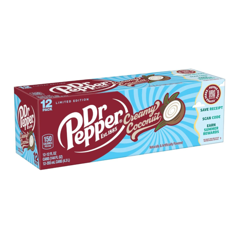 Dr Pepper Vanilla Float Soda, 12 Fl. Oz.(355ml) American Soda